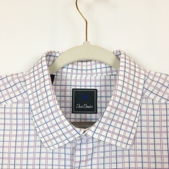 DAVID DONAHUE Long Sleeve with Collar Shirt - Picture 2 of 6